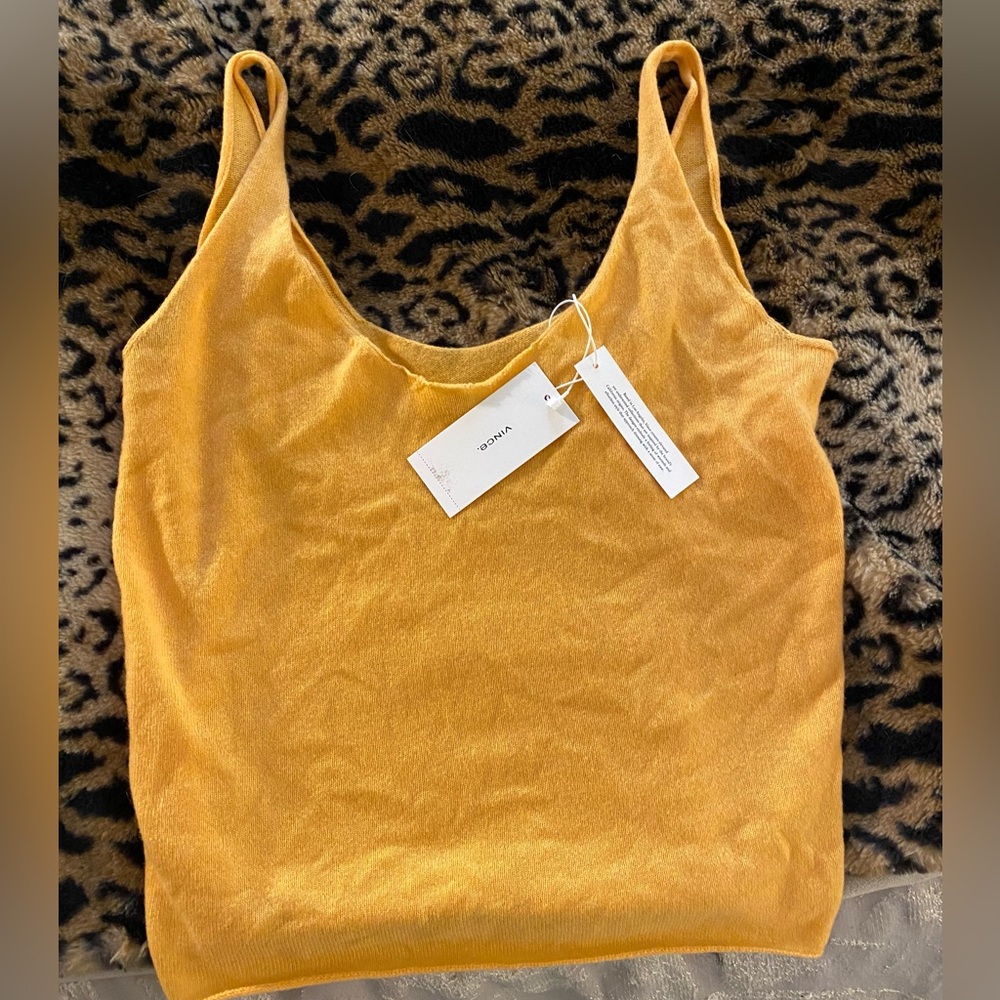 NWT VINCE Cashmere Tank